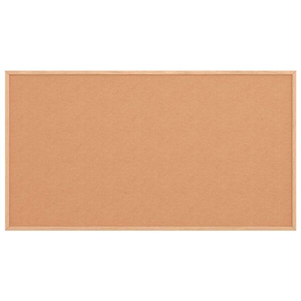 vidaXL Korkov&aacute; tabuľa s r&aacute;mom z mas&iacute;vneho borovicov&eacute;ho dreva 100x55 cm