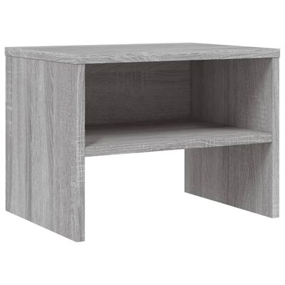 vidaXL Nočný stolík sivý sonoma 40x30x30 cm spracované drevo