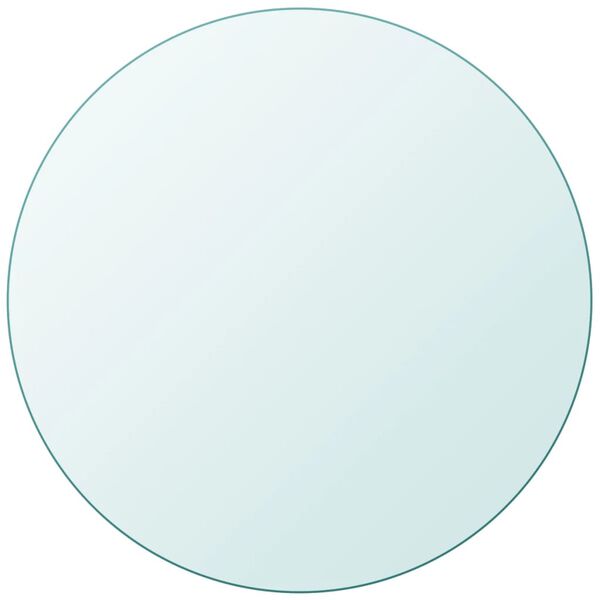 vidaXL Stolov&aacute; doska z tvrden&eacute;ho skla, okr&uacute;hla, 700 mm