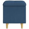 vidaXL &Uacute;ložn&yacute; taburet s vank&uacute;&scaron;om Modr&aacute; 40 x 40 x 45 cm l&aacute;tka