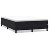 vidaXL Posteľn&yacute; r&aacute;m boxspring bez matracom čierny 140x210 cm zamat
