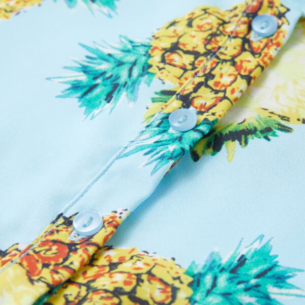 Detské šaty modré 140