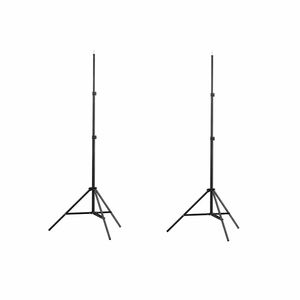 vidaXL Stojan na svetlo, 2 ks, v&yacute;&scaron;ka 78-210 cm