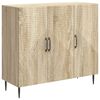 vidaXL Serv&iacute;rovacia skriňa Dub sonoma 89 x 34,5 x 80 cm
