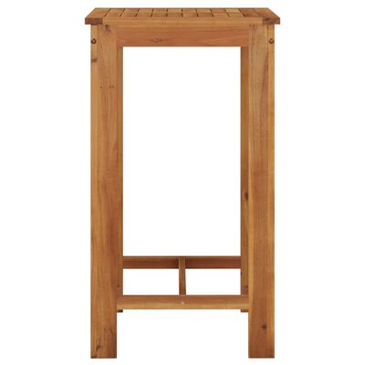 vidaXL Záhradný barový stôl 60x60x105 cm akáciové masívne drevo