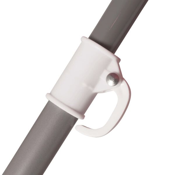 Bo-Camp Z&aacute;hradn&yacute; slnečn&iacute;k 200 cm, siv&yacute;