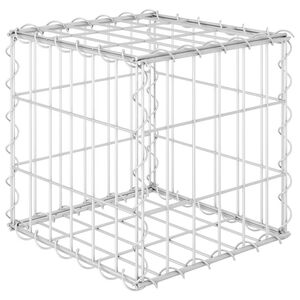 vidaXL Gabi&oacute;nov&yacute; vyv&yacute;&scaron;en&yacute; z&aacute;hon kocka 30x30x30 cm oceľov&yacute; dr&ocirc;t
