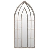 vidaXL Zrkadlo pieskové 100x45 cm železo interiérové