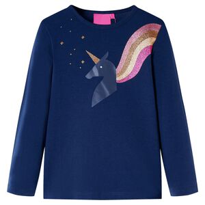 Detsk&eacute; tričko s dlh&yacute;mi ruk&aacute;vmi n&aacute;morn&iacute;cke 92