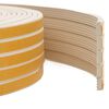 vidaXL Samolepiaca tesniaca p&aacute;ska na okno Biela 8 x 3 mm 12 m