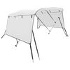 vidaXL Strie&scaron;ka Bimini s 3 obl&uacute;kmi a stenami 183x(154-167)x137 cm