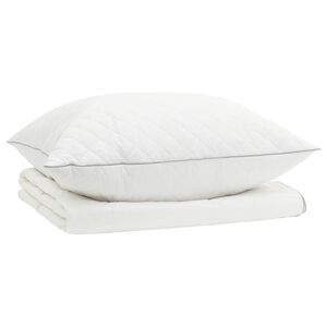 vidaXL S&uacute;prava papl&oacute;nu z 90% husacieho peria FULDA 2 ks 140 x 200 cm