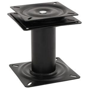 vidaXL Podstavec na sedadlo do člna, otočn&yacute; o 360&deg;, oceľ