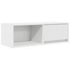 vidaXL TV skrinka, biela 80x31x25,5 cm, kompozitn&eacute; drevo