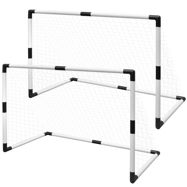 Sada br&aacute;nok na minifutbal 2 ks pre deti 91,5x48x61 cm