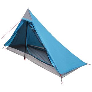vidaXL Stan na batohovanie 222 x 85 x 125 cm Modr&aacute;