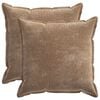 vidaXL Poťah na podložku 2 pcs HOUTEN Hned&aacute; 60 x 60 cm