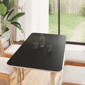 vidaXL Samolepiaca n&aacute;lepka na n&aacute;bytok, matn&aacute; čierna, 90x500 cm, PVC