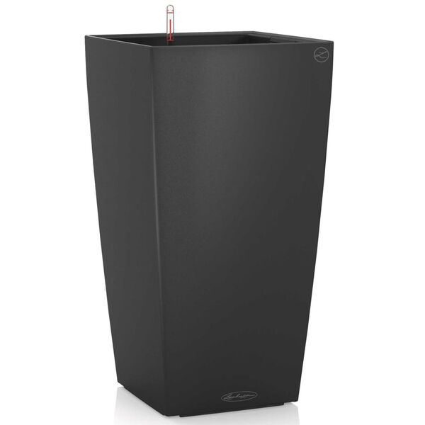 LECHUZA Kvetin&aacute;č Cubico Color 40 ALL-IN-ONE bridlicov&yacute; 13158