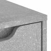 vidaXL Príborník "VISNES" Betónová sivá 60x40x73 cm kompozitné drevo