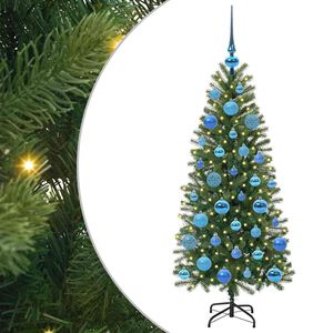 vidaXL Umel&yacute; vianočn&yacute; stromček Zelen&aacute; 120 cm PE a PVC