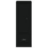 vidaXL Vysok&aacute; skrinka čierna 36x35,5x103,5 cm kompozitn&eacute; drevo