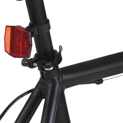 vidaXL Bicykel s pevným prevodom čierno-zelený 700c 59 cm