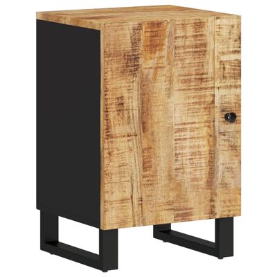 vidaXL Kúpeľňová skrinka 38x33x58 cm masívne mangovníkové drevo