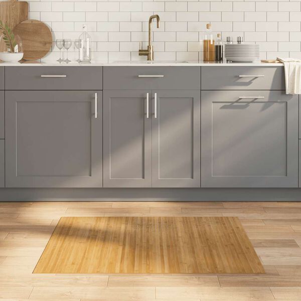 vidaXL Koberec obdĺžnikov&yacute; pr&iacute;rodn&yacute; 70x100 cm bambus