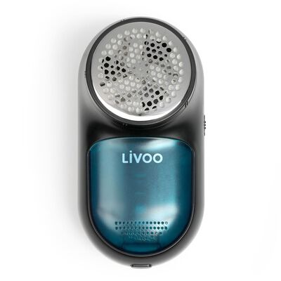 Livoo Elektrický odstraňovač žmolkov čierno-modrý