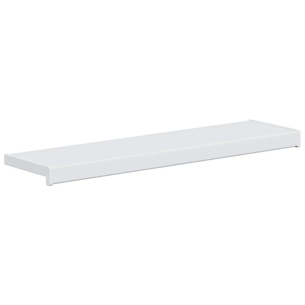 vidaXL Parapetn&eacute; dosky Biely 60 x 25 x 4,5 cm PVC