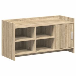 vidaXL Skriňa na top&aacute;nky s &uacute;ložiskom Dub sonoma 100 x 39,5 x 51 cm