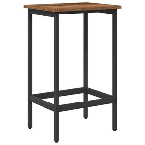 vidaXL Barov&aacute; stolička Star&eacute; drevo 40 x 32 x 64 cm Kompozitn&eacute; drevo
