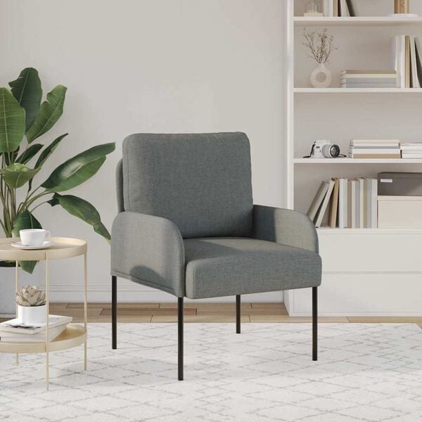 vidaXL Pohovky s vank&uacute;&scaron;om 55cm Tmavo &scaron;ed&aacute; Preglejka