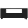 vidaXL TV skrinka, čierna 120x35x48 cm, kompozitn&eacute; drevo