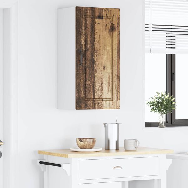 vidaXL Kuchynsk&aacute; skriňa Star&eacute; drevo 40 x 31 x 80 cm Kompozitn&eacute; drevo