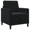 vidaXL Sofa s &uacute;ložn&yacute;m priestorom Čierna 72 x 78 x 87 cm Polyester