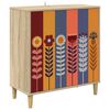 vidaXL Serv&iacute;rovacia skriňa ESSEN Sonoma 69 x 33 x 75 cm