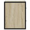vidaXL Nástenný nočný stolík dub sonoma 40x31x39,5 cm