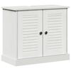 vidaXL Skrinka pod um&yacute;vadlo VIGO Biela a antik biela 68 x 34 x 59 cm