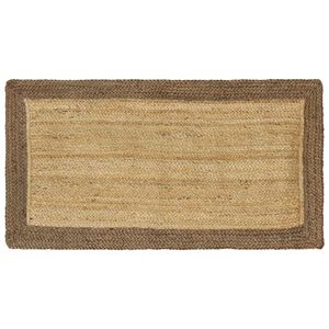 vidaXL Kusov&eacute; koberce Siv&aacute; 60 x 110 cm Juta