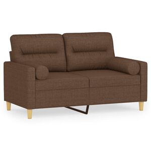 vidaXL 2-miestna pohovka s vank&uacute;&scaron;mi hned&aacute; 120 cm l&aacute;tka