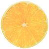 vidaXL Podložky 2 ks, potlač s pomarančom