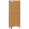 vidaXL Highboard 2 pcs Remeseln&yacute; dub 69,5 x 34 x 180 cm