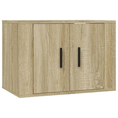 vidaXL 3-dielna súprava TV skriniek dub sonoma spracované drevo