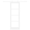 vidaXL Posuvné dvere Biela 73,5 x 211 cm