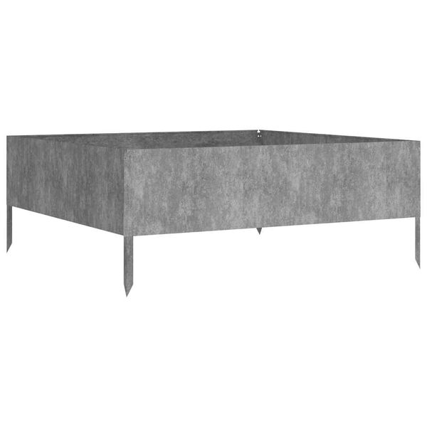 vidaXL Vyv&yacute;&scaron;en&yacute; z&aacute;hradn&yacute; z&aacute;hon 100x100x41 cm cortenov&aacute; oceľ