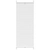 vidaXL Plisovan&aacute; roleta 40 x 125 cm, biela, skladan&aacute;