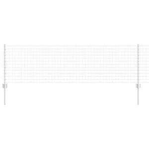 vidaXL Plot s podperou Strieborn&aacute;