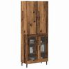 vidaXL Highboard Star&eacute; drevo 69,5 x 34 x 180 cm Kompozitn&eacute; drevo